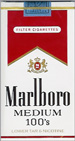 MARLBORO MEDIUM 100 Cigarettes pack