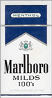 MARLBORO MENT MILDS 100 BOX Cigarettes pack