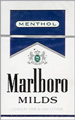 MARLBORO MENT MILDS BOX KING Cigarettes pack