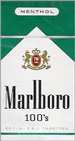 MARLBORO MENTHOL BOX 100 Cigarettes pack