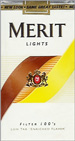 MERIT LIGHT 100 Cigarettes pack