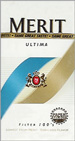 MERIT ULTIMA BOX 100 Cigarettes pack