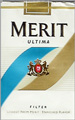 MERIT ULTIMA KING Cigarettes pack