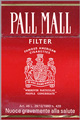 PALL MALL FILTER BOX KING Cigarettes pack