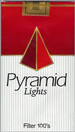 PYRAMID LIGHT 100 Cigarettes pack