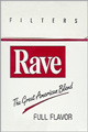 RAVE FULL FLAVOR BOX KING Cigarettes pack