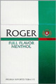 ROGER F.F. MENTHOL BOX KING Cigarettes pack