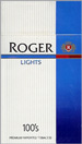 ROGER LIGHT BOX 100 Cigarettes pack