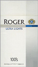ROGER ULTRA LIGHT BOX 100 Cigarettes pack