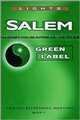 SALEM GL LIGHT BOX KING Cigarettes pack