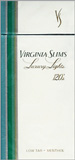 Virginia Slim Luxury Light Menthol Box 120 Cigarettes pack