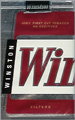 WINSTON FILTER KING Cigarettes pack