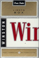 WINSTON LIGHT BOX KING Cigarettes pack