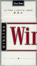 WINSTON ULTRA BOX 100 Cigarettes pack