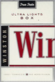 WINSTON ULTRA BOX KING Cigarettes pack